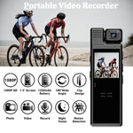 Load image into Gallery viewer, Full 1080P high-definition mini camera with 180 degree rotation infrared night vision portable camera BodyCam small bicycle came  Amaijoin
