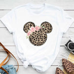 Load image into Gallery viewer, New T-shirts for Women Fashion Heart Minnie Print T Shirt Streetwear Clothes Kawaii Mickey Mouse Disney T Shirt Female Tops  Amaijoin
