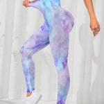 Load image into Gallery viewer, New 3D Print Tie Dye Sports Pants Women Seamless  Leggings High Waist Fitness Push Up Leggings Gym Clothing Workout Tights  Amaijoin
