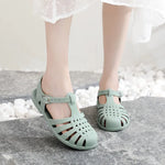 Load image into Gallery viewer, Women&#39;s Summer Fashion PVC Hollow Out Flat Casual Beach Sandals  Amaijoin
