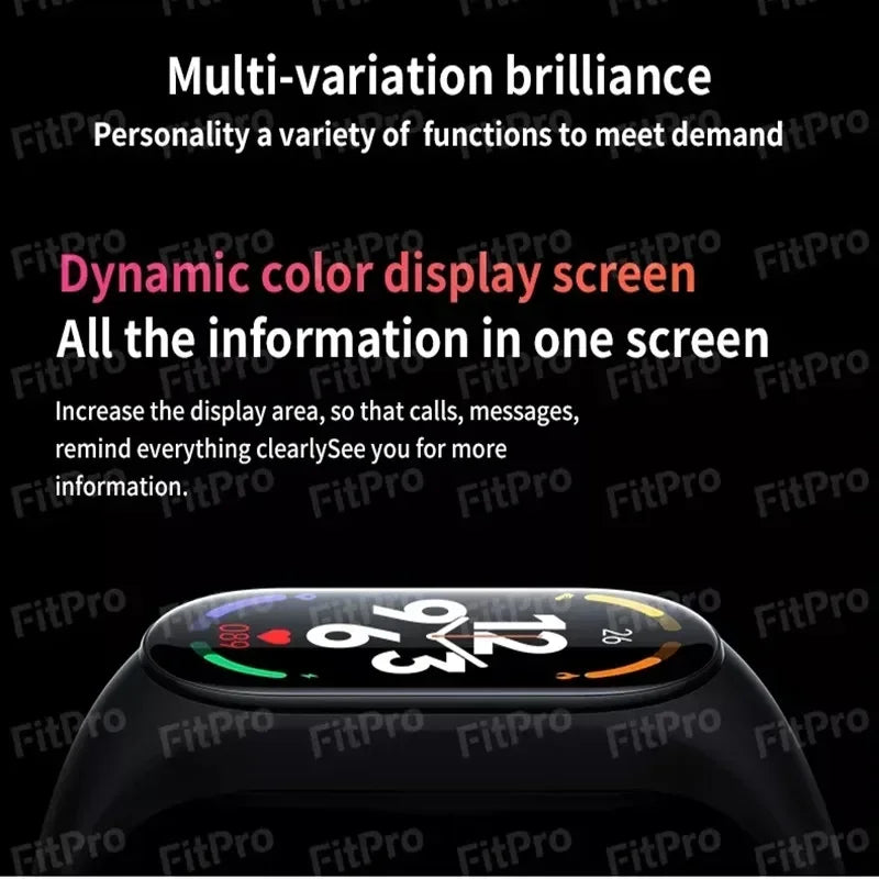 M7 Smart Band Sport Smart Watch Men Woman Blood Pressure Heart Rate IP67 Waterproof Monitor Fitness Bracelet For Android IOS  Amaijoin