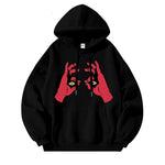 Load image into Gallery viewer, Funny Anime Graphic Printed Hoodies For Men Hip Hop Fashion Hoody Sweatshirts Loose Fleece Y2K Streetwear Hoodie Tracksuit  Amaijoin
